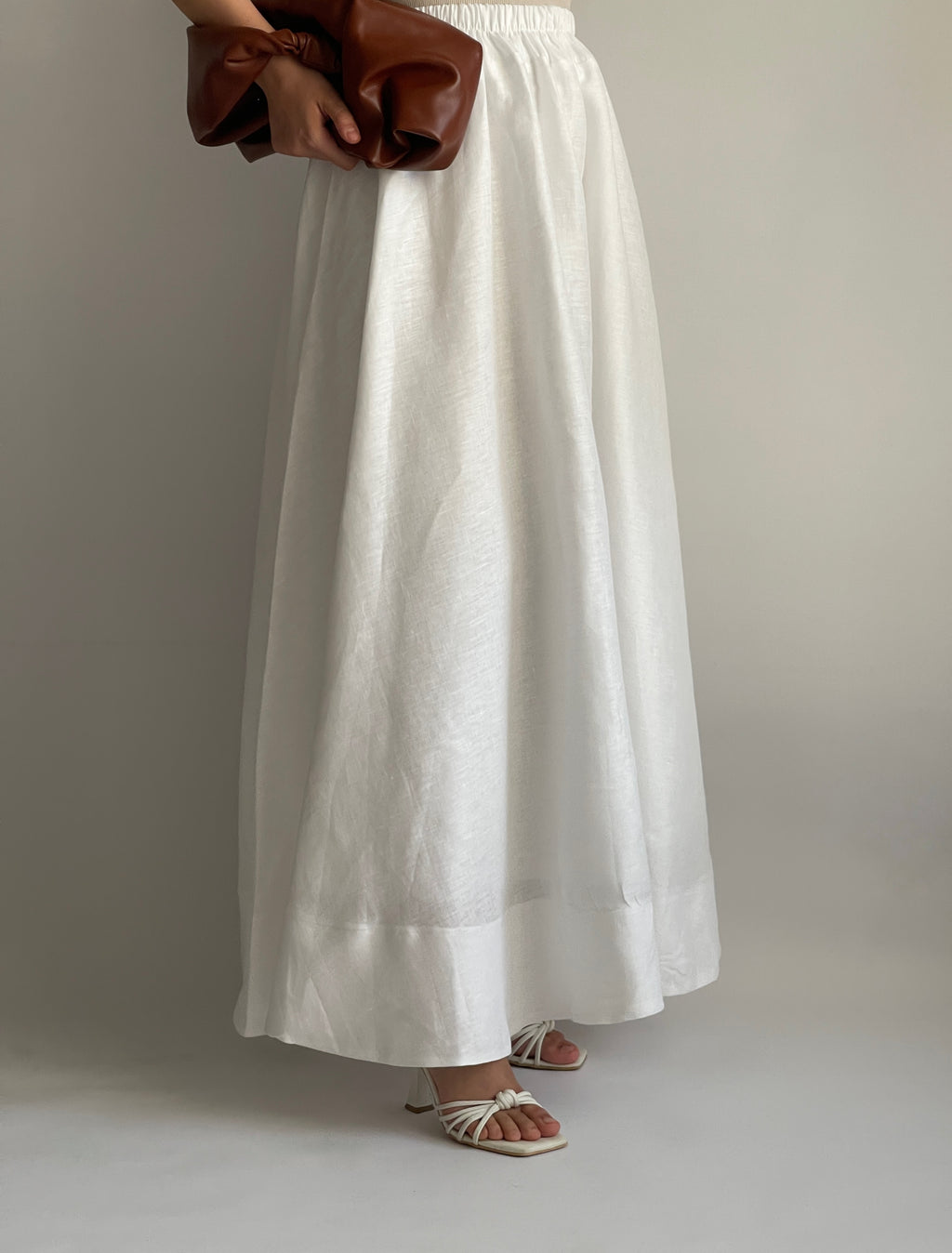 Linen Flow Skirt