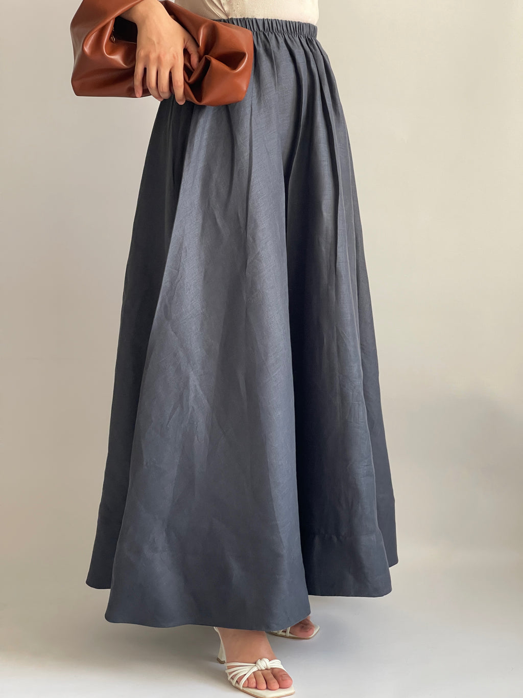 Linen Flow Skirt