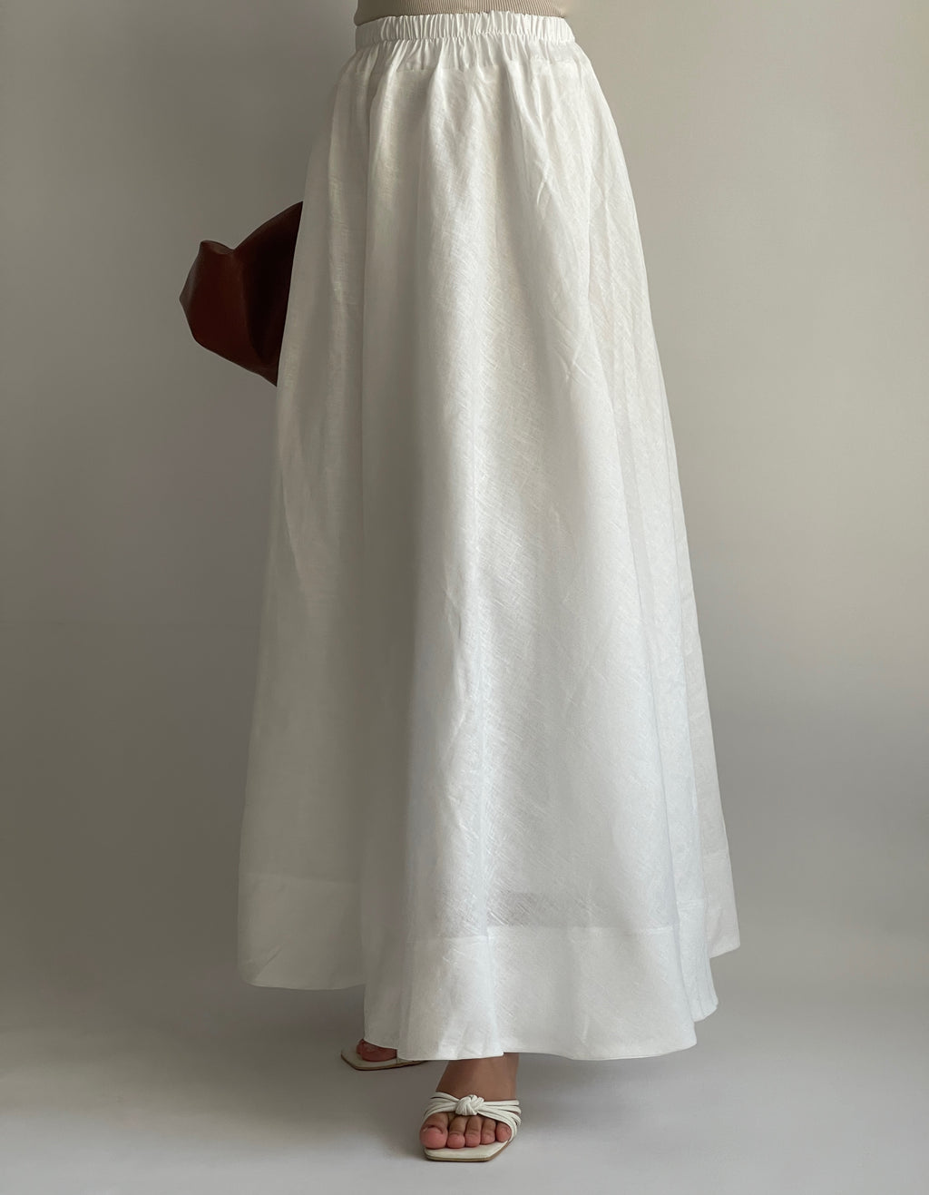 Linen Flow Skirt